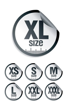 garment-size-stickers